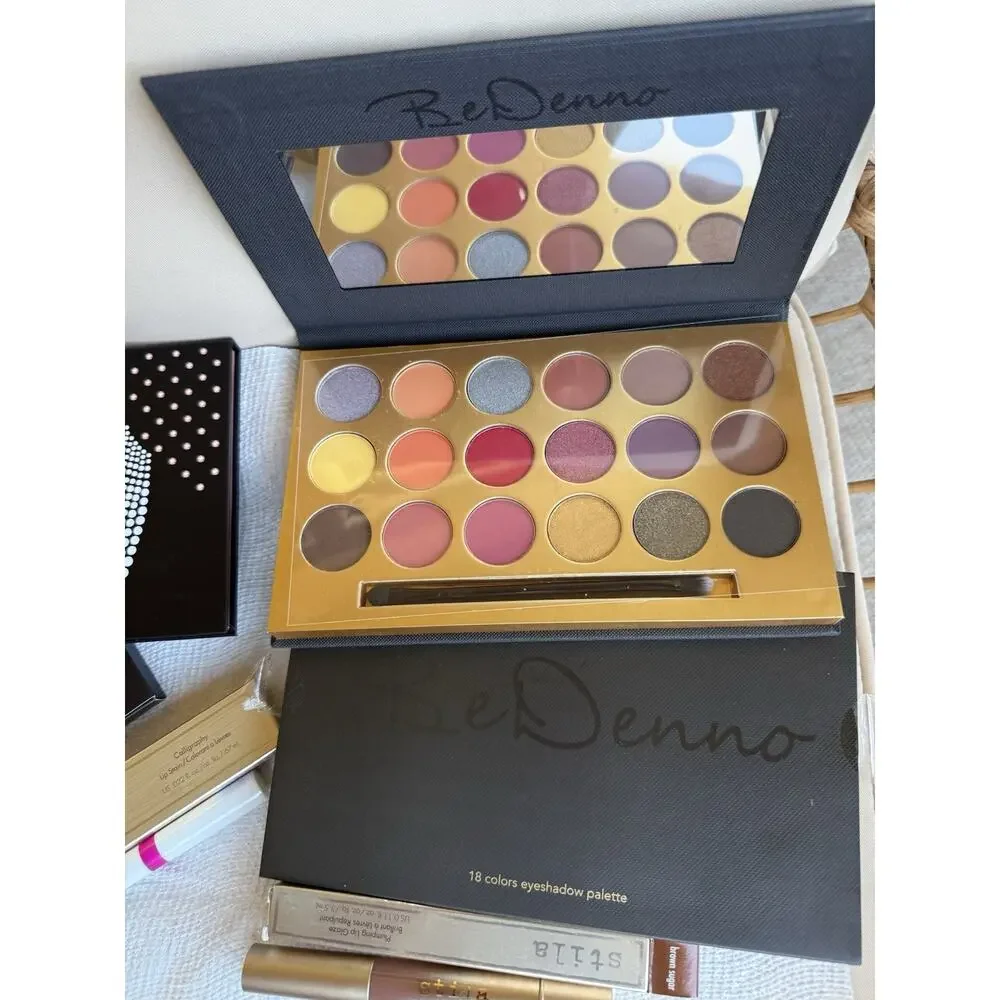 Makeup Beauty Bundle Eyes Lips Blush Face Full Size Palette Beauty Lot